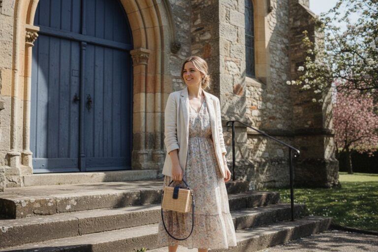 5 tenues de baptême pour femme, élégantes sans voler la vedette