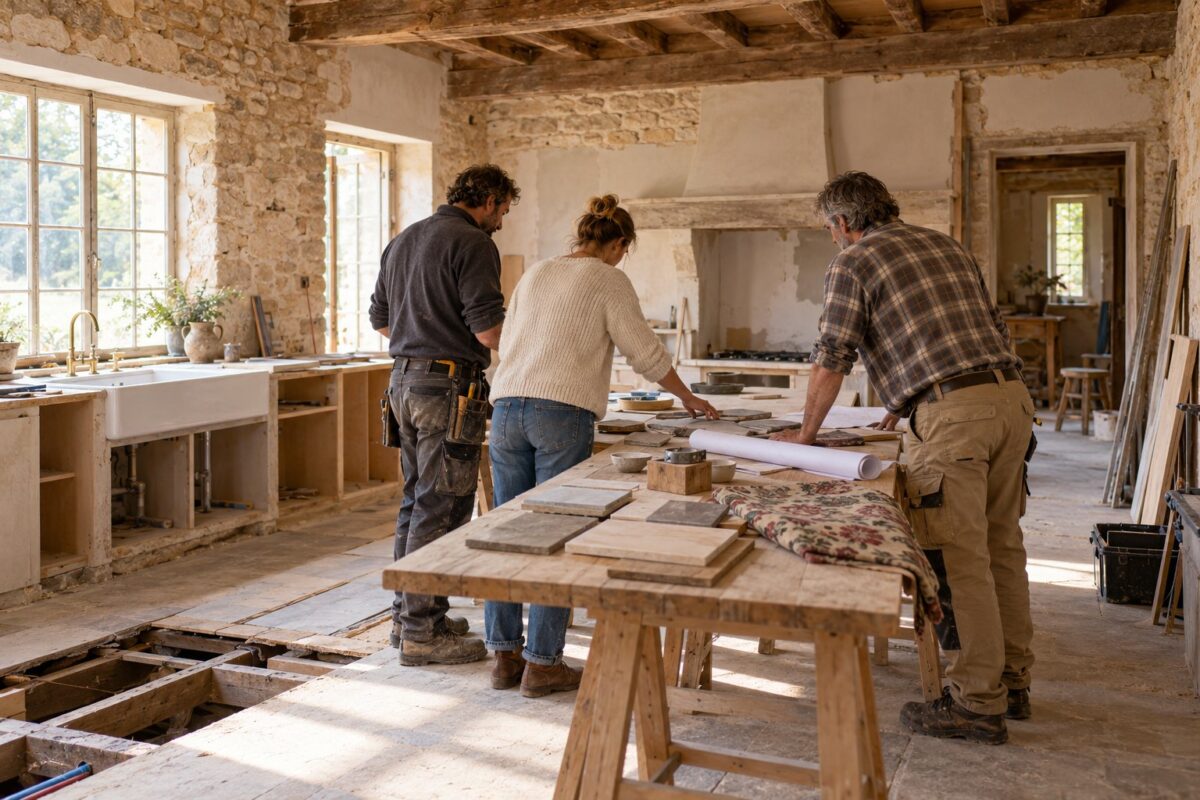 Rénover une maison ancienne : ce que la mode m'a appris sur les corps de métier